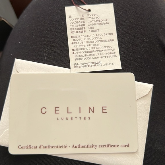 Authentic Celine sunglasses. Like new condition. No scratches on lenses. main image 7